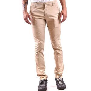 Dondup Slim Fit Casual Pants Men Beige